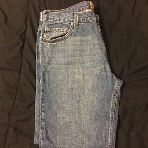 Men’s red Camel jeans